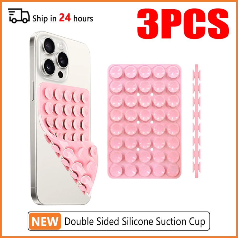 Phone Cases Rubber - Double Sided Silicone Suction Cup Phone