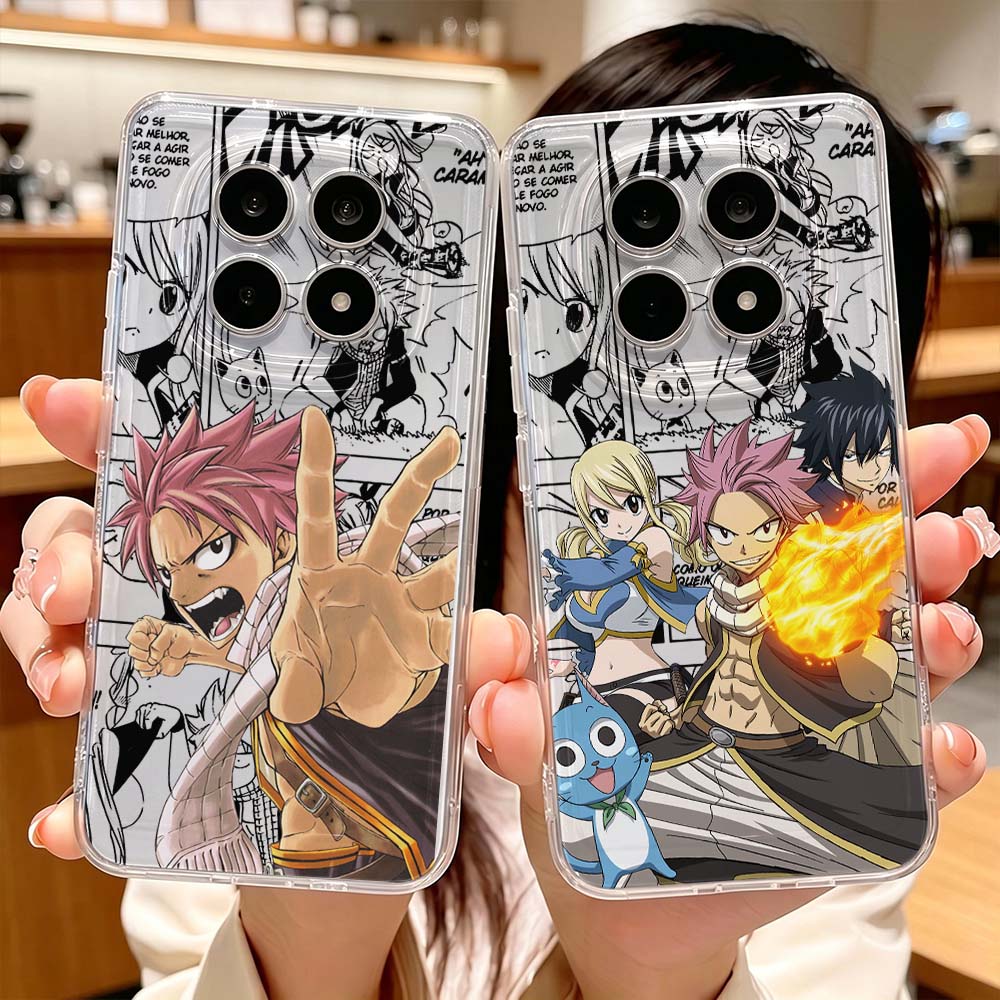 Phone Cases Redmi - FAIRY TAIL Natsu For Xiaomi Redmi