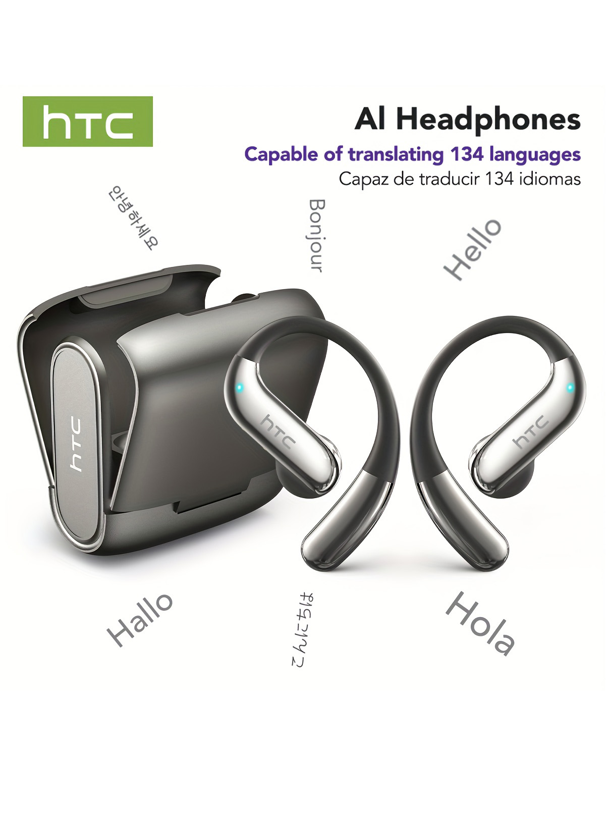 Phone Cases Quality - Open-ear Bluetooth Headphones HTC 30 Hrs