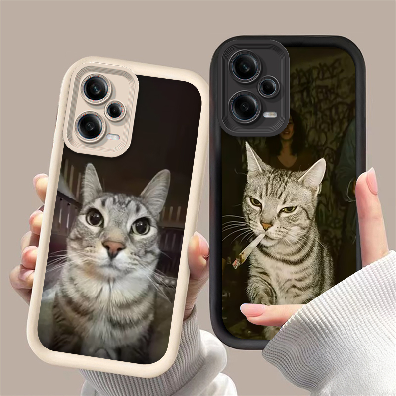 Phone Cases Trendy - Trendy Cat Smoking Phone Case for