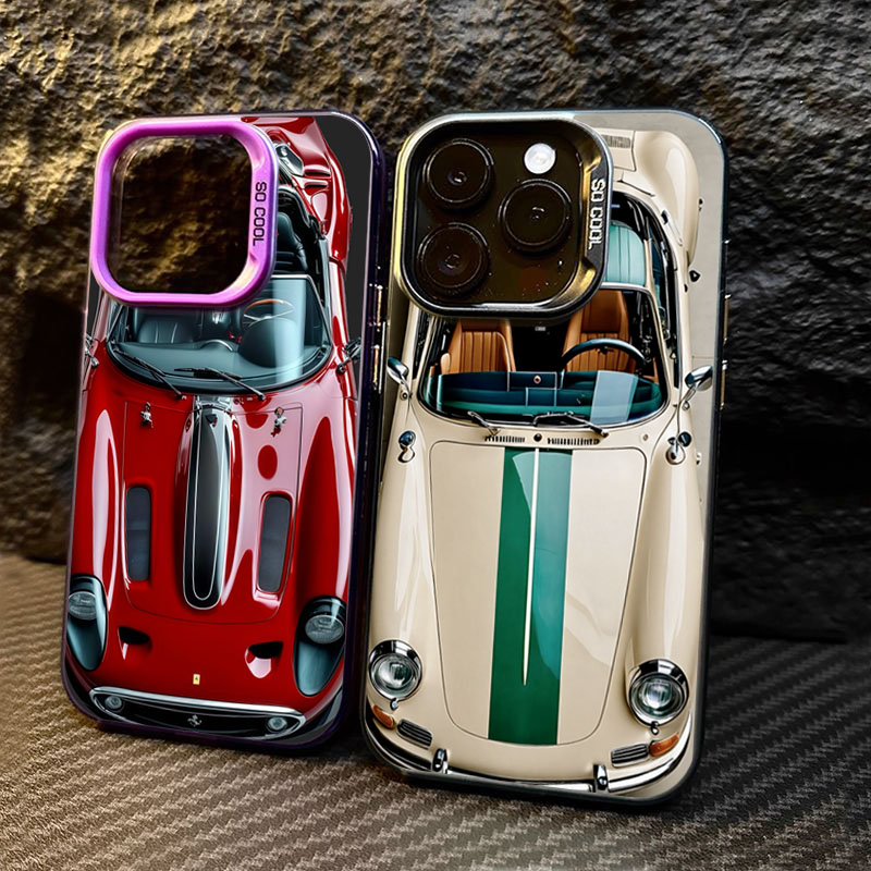 Phone Cases Redmi - Adorable Design Stylish Car Print Phone