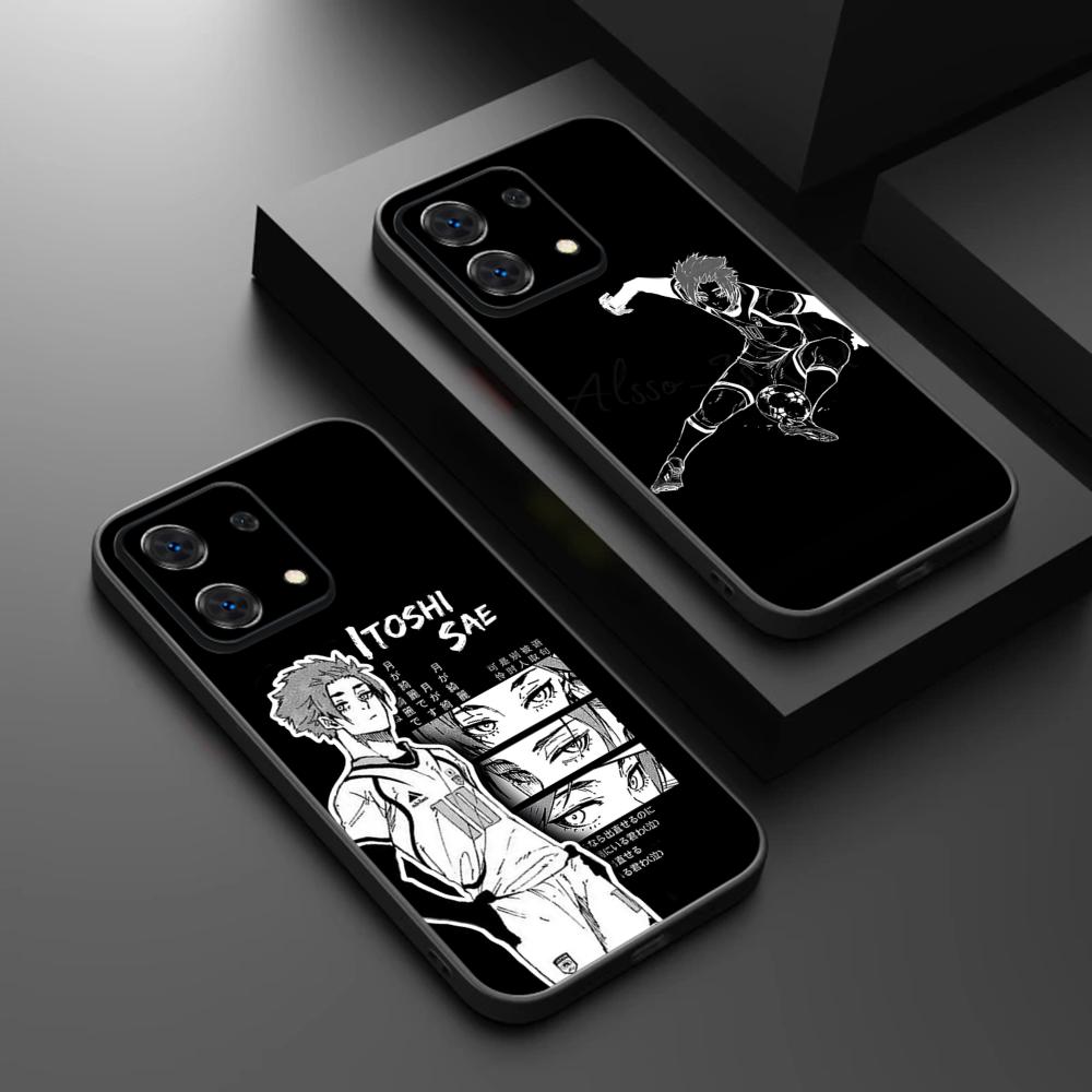 Phone Cases Redmi - Sae itoshi cool anime man pattern
