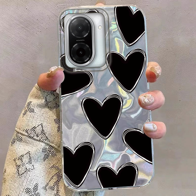 Phone Cases Redmi - Fashion Romantic Love Heart Phone Case