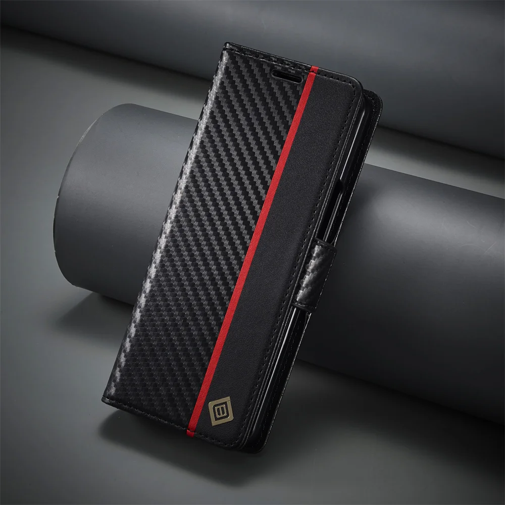 Luxury Carbon Fiber PU Leather - огляд і ціна Phone Cases That Hold Cards