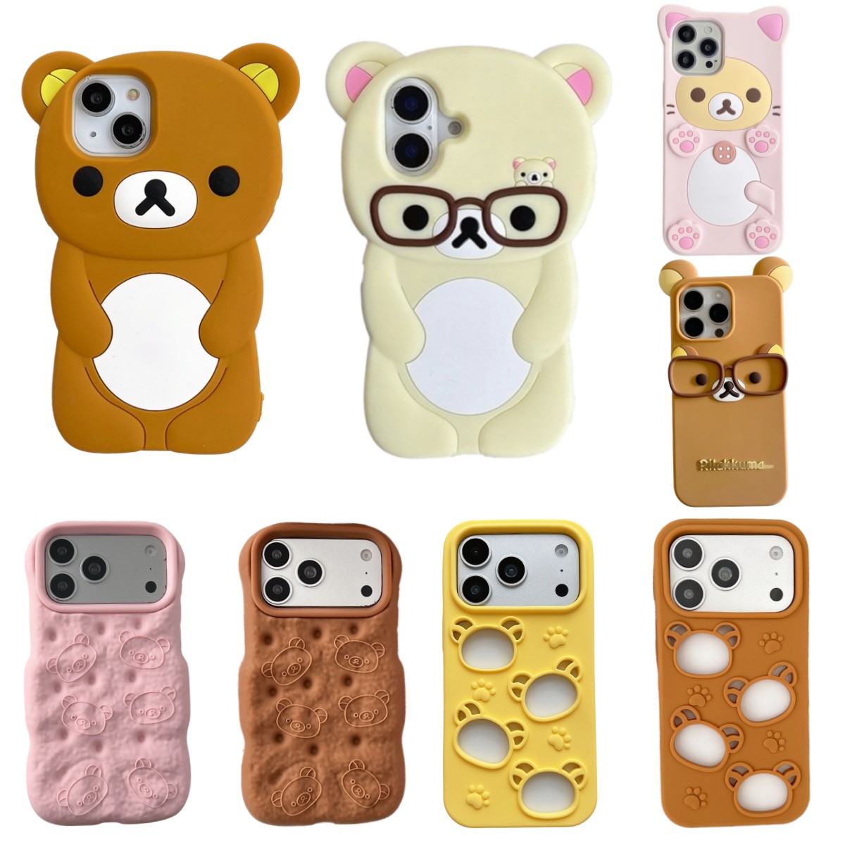 So Cute 3D Cartoon Teddy Bear  - огляд і ціна Phone Cases Cute