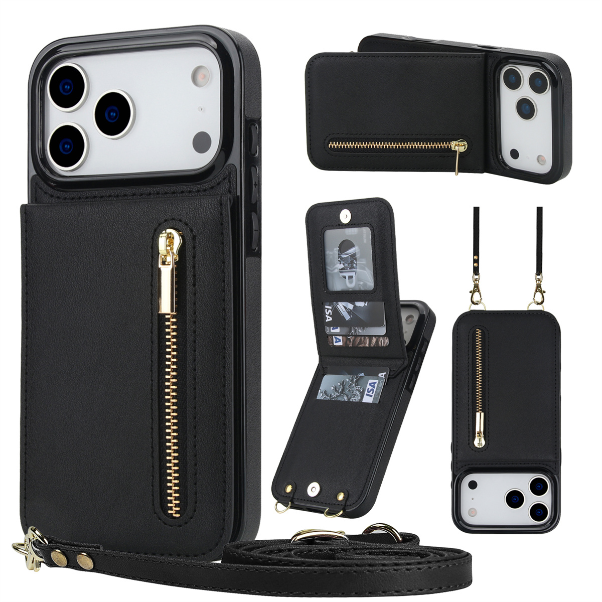 Crossbody Zipper Wallet Card H - огляд і ціна Phone Cases That Hold Cards