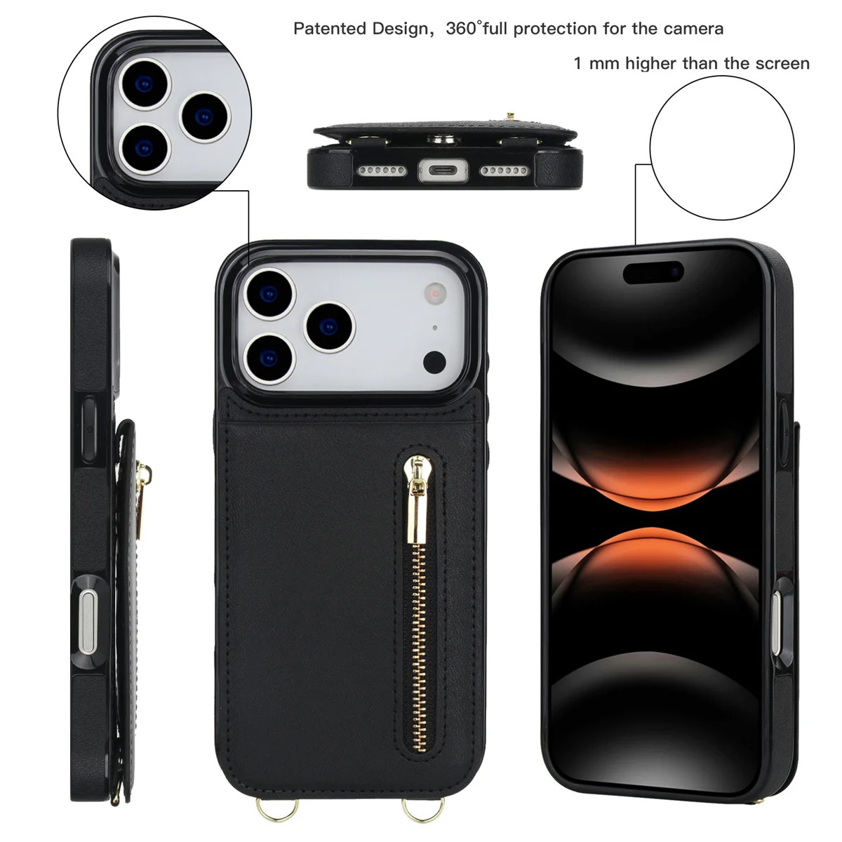 Crossbody Zipper Wallet Card H - огляд і ціна Phone Cases That Hold Cards