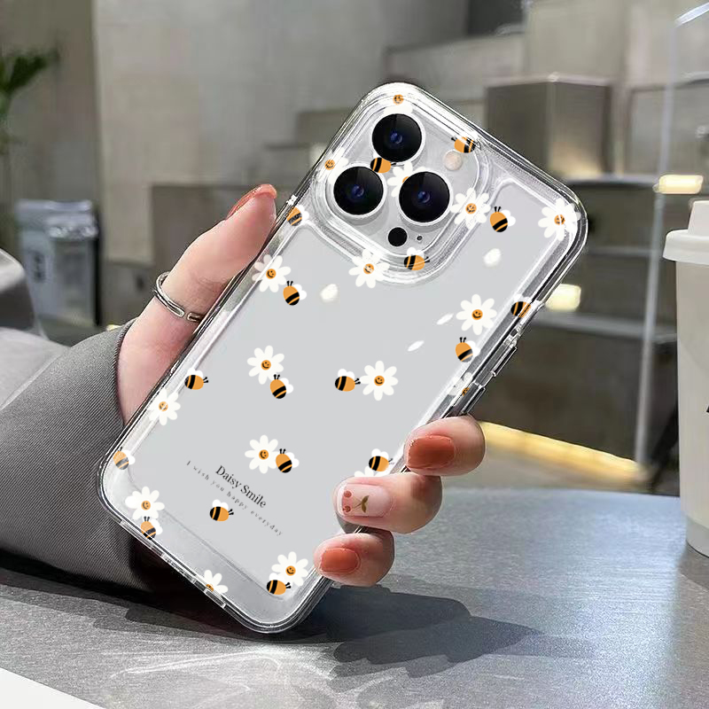 Trendy Daisy Bee Floral Clear  - огляд і ціна Phone Cases Trendy
