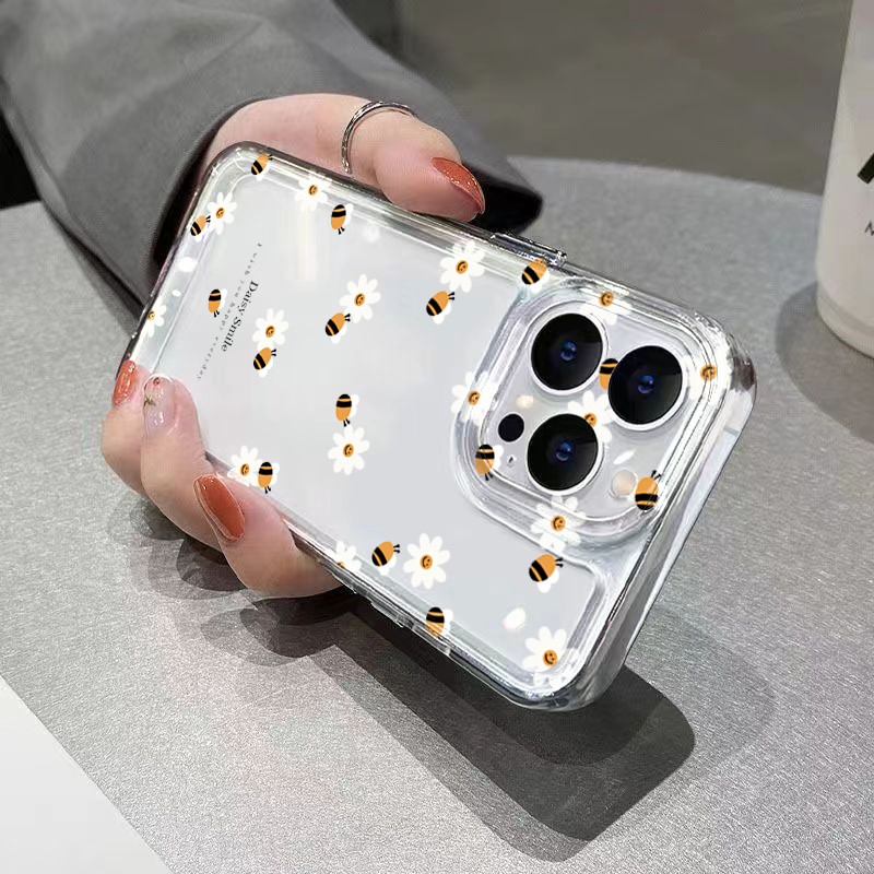 Trendy Daisy Bee Floral Clear  - огляд і ціна Phone Cases Trendy