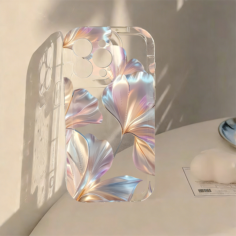 Colorful Metallic Ginkgo Print - огляд і ціна Phone Cases Redmi