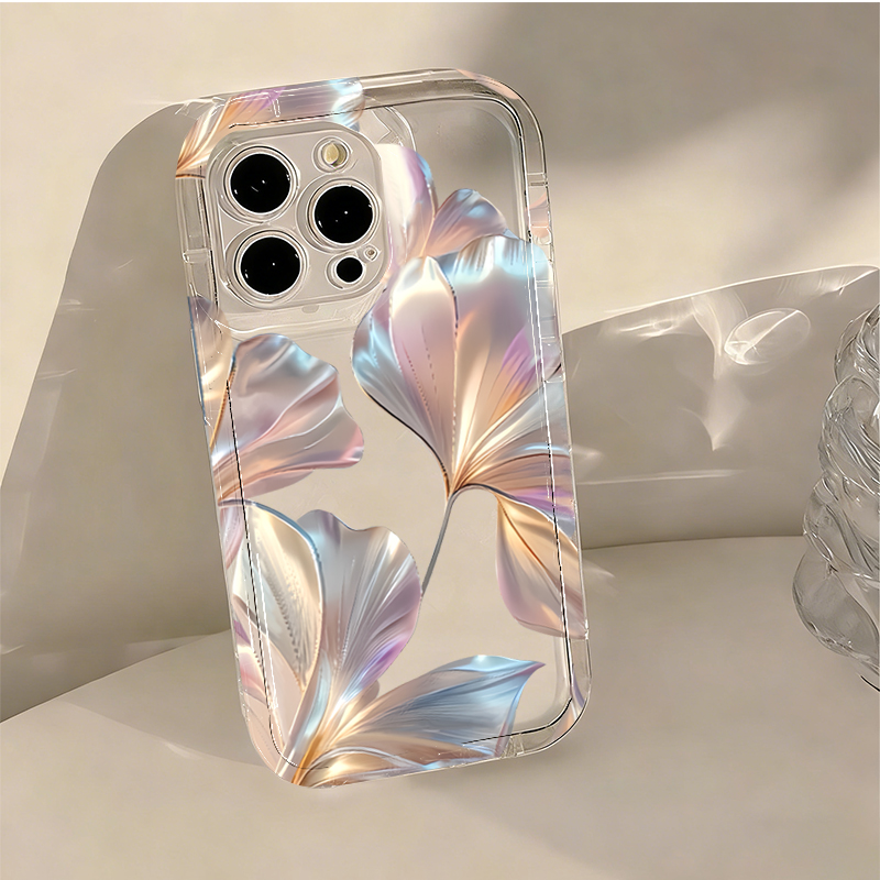 Colorful Metallic Ginkgo Print - огляд і ціна Phone Cases Redmi