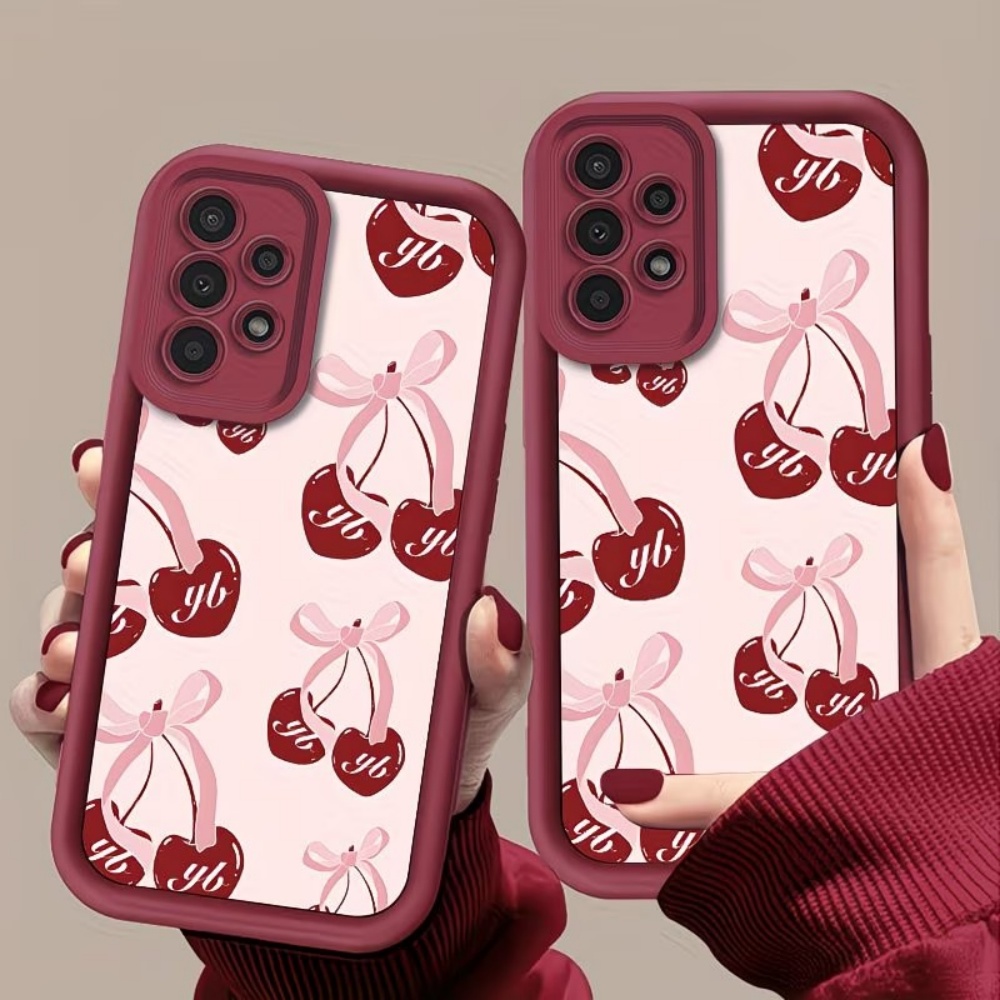 Hot Sale Cherry Bow Soft Anti- - огляд і ціна Phone Cases Cherry