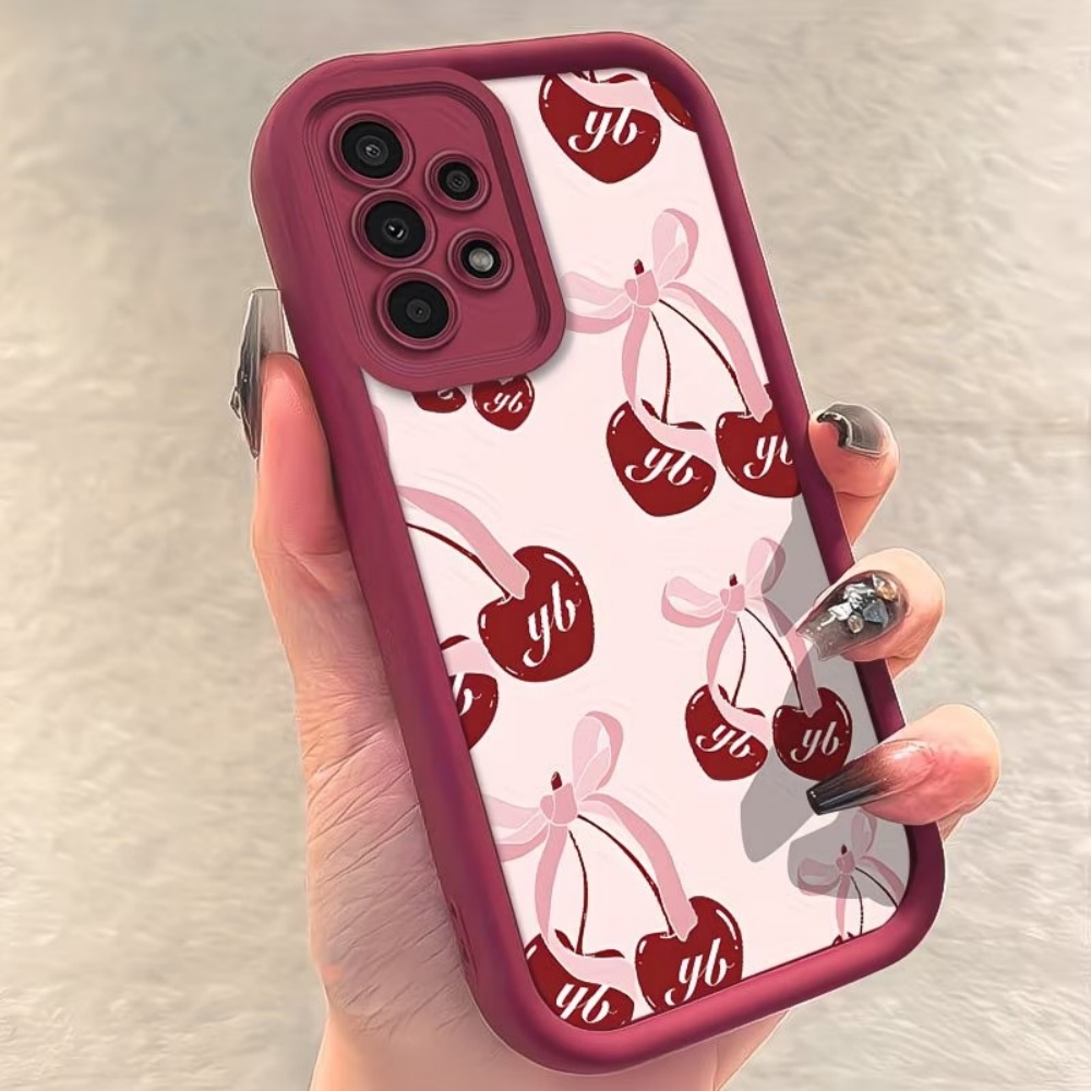 Hot Sale Cherry Bow Soft Anti- - огляд і ціна Phone Cases Cherry