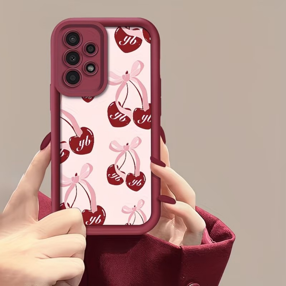 Hot Sale Cherry Bow Soft Anti- - огляд і ціна Phone Cases Cherry