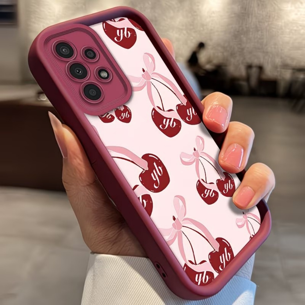 Hot Sale Cherry Bow Soft Anti- - огляд і ціна Phone Cases Cherry