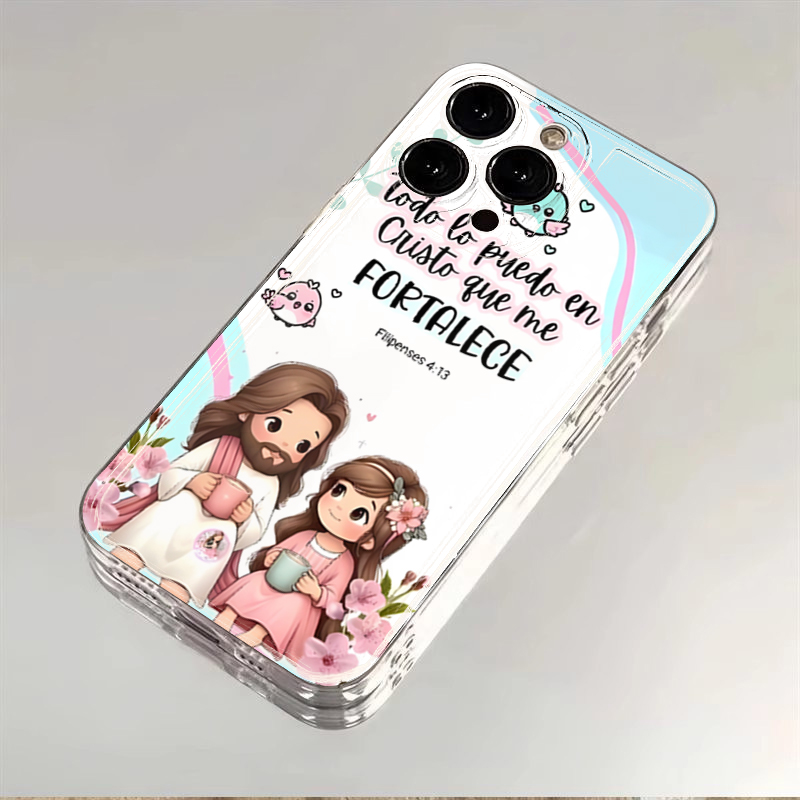 Cartoon Jesus And Me Bible Ver - огляд і ціна Phone Cases Redmi