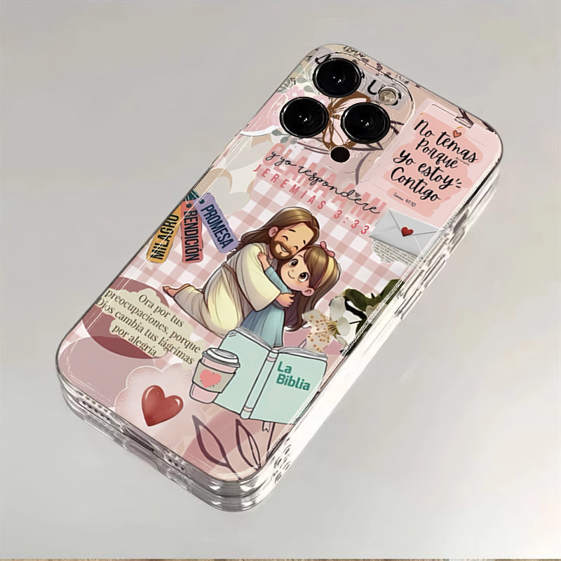 Cartoon Jesus And Me Bible Ver - огляд і ціна Phone Cases Redmi