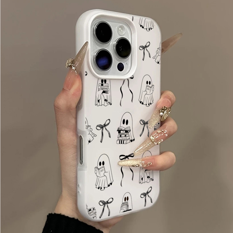 Cute Halloween Book Ghost Bow  - огляд і ціна Phone Cases Cute