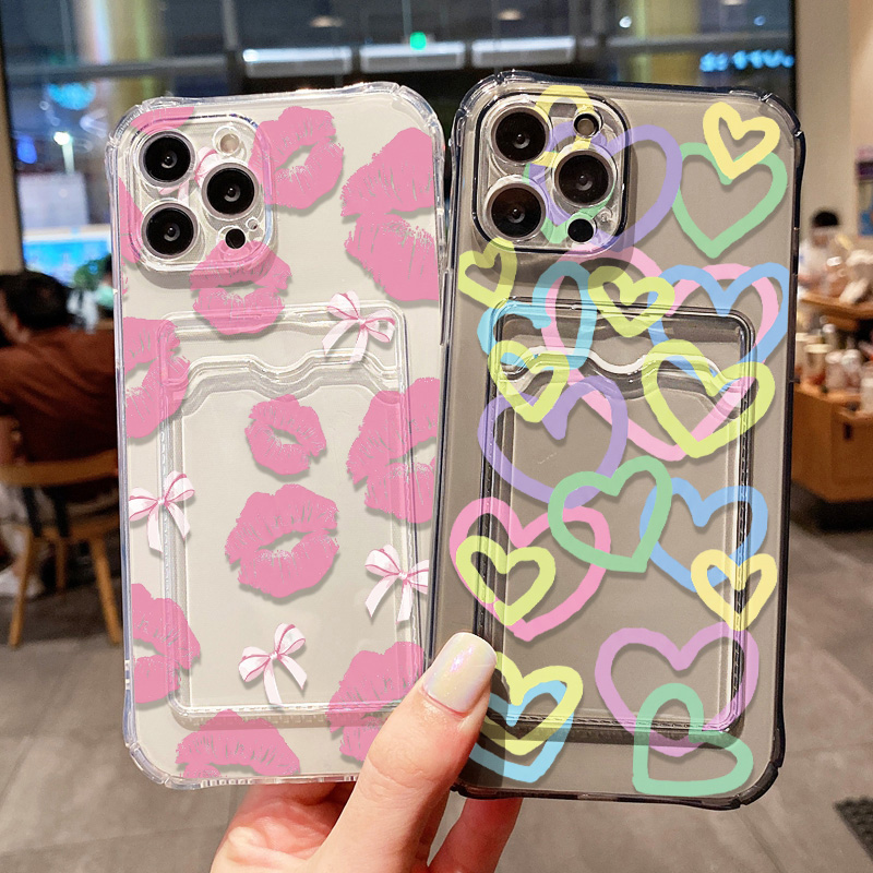 Sexy Lip Transparent Phone Cas - огляд і ціна Phone Cases Holder