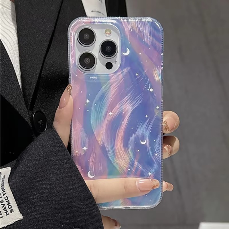 Fashion Glitter Starry Gradien - огляд і ціна Phone Cases Redmi