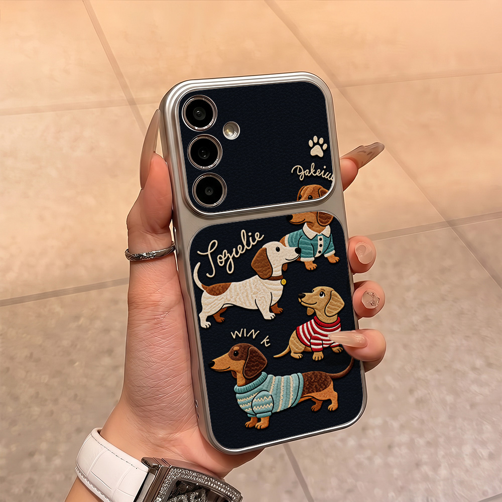 Cartoon Puppy Leather Phone Ca - огляд і ціна Phone Cases Galaxy A16 5G