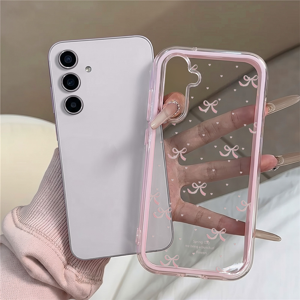 Cute Pink Bow Soft Phone Case  - огляд і ціна Phone Cases Quality