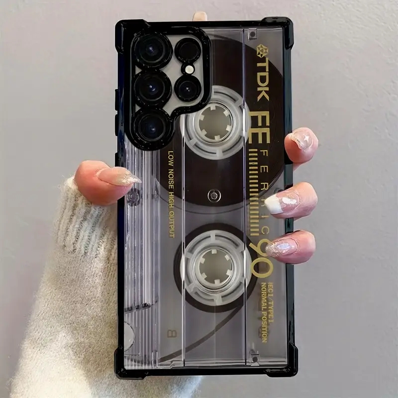 Retro Cassette Pattern Plating - огляд і ціна Phone Cases Galaxy A16 5G