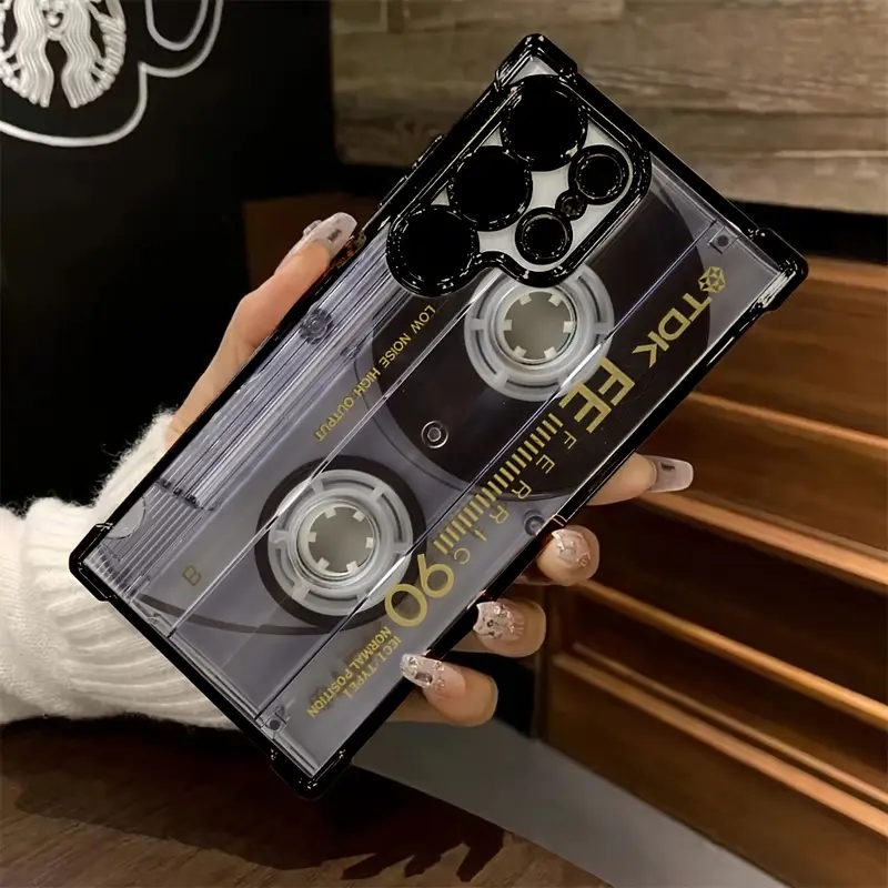 Retro Cassette Pattern Plating - огляд і ціна Phone Cases Galaxy A16 5G