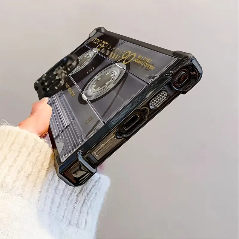 Retro Cassette Pattern Plating - огляд і ціна Phone Cases Galaxy A16 5G