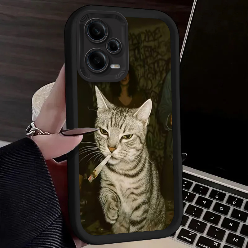 Trendy Cat Smoking Phone Case  - огляд і ціна Phone Cases Trendy