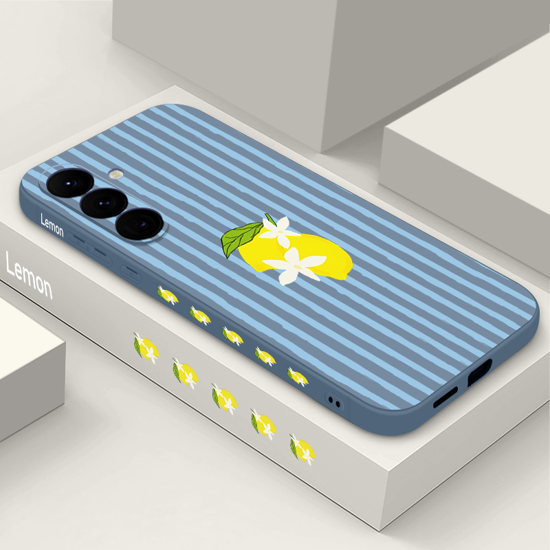 Stripe Lemon Print TPU Phone C - огляд і ціна Phone Cases Galaxy A16 5G