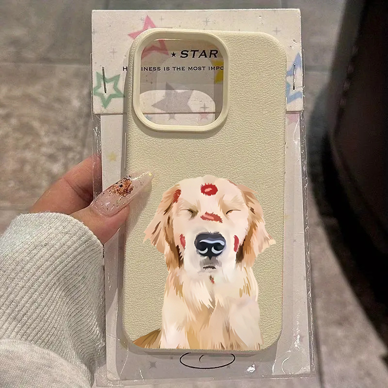 Cute Golden Retriever Red Lip  - огляд і ціна Phone Cases Galaxy A16 5G