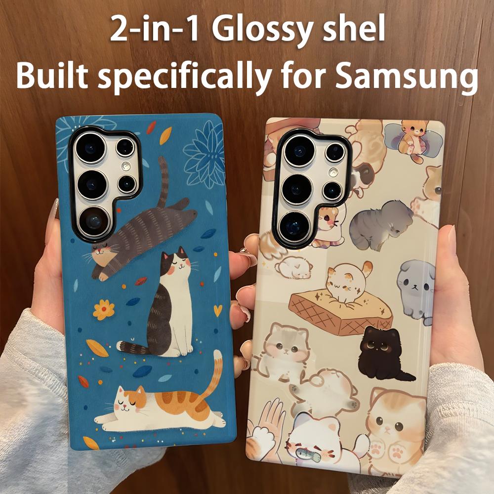 Cute cat  Phone Case 2-in-1 Gl - огляд і ціна Phone Cases Cute
