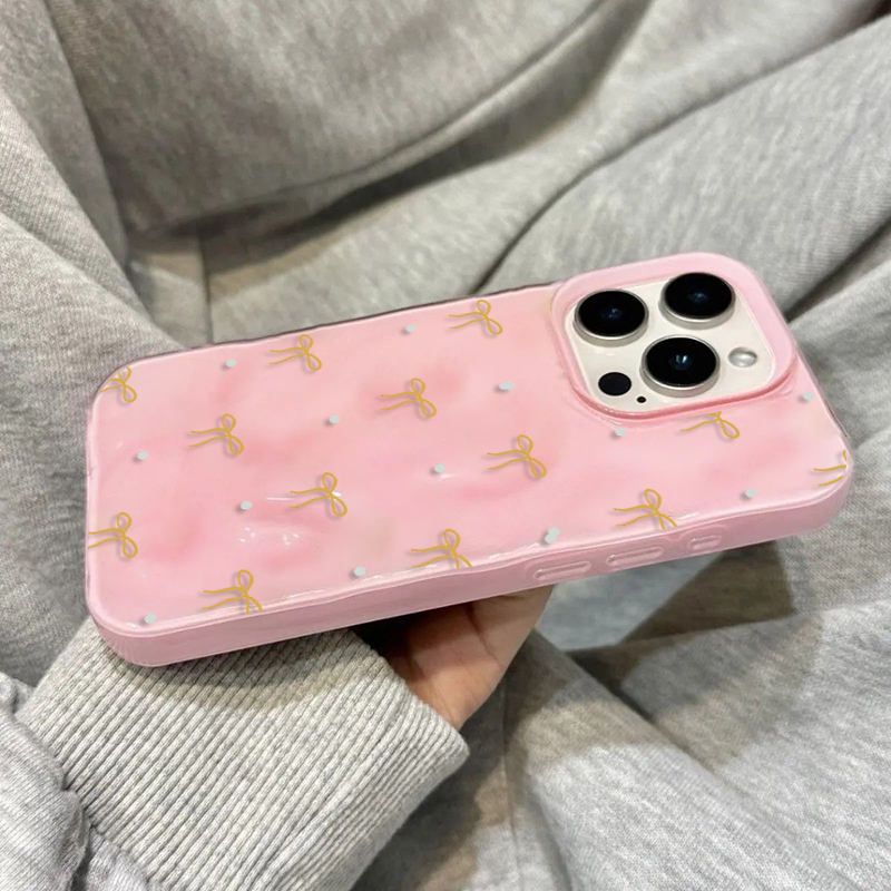 Cute Yellow Bow Trendy Pattern - огляд і ціна Phone Cases Trendy