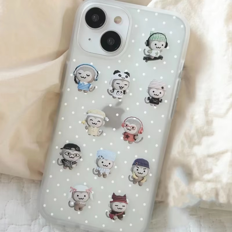 Simple Kawaii Monkey White Pol - огляд і ціна Phone Cases Usa