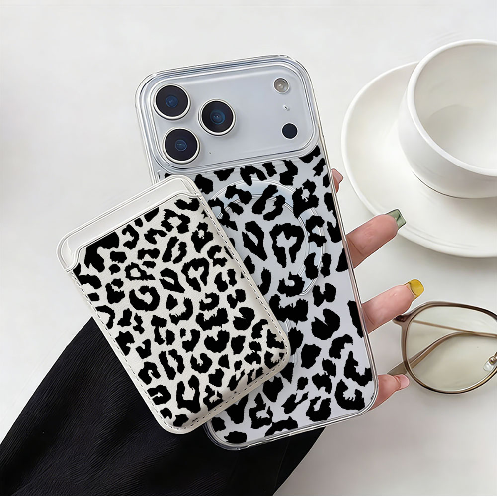 Black Leopard Print For Magsaf - огляд і ціна Phone Cases That Hold Cards