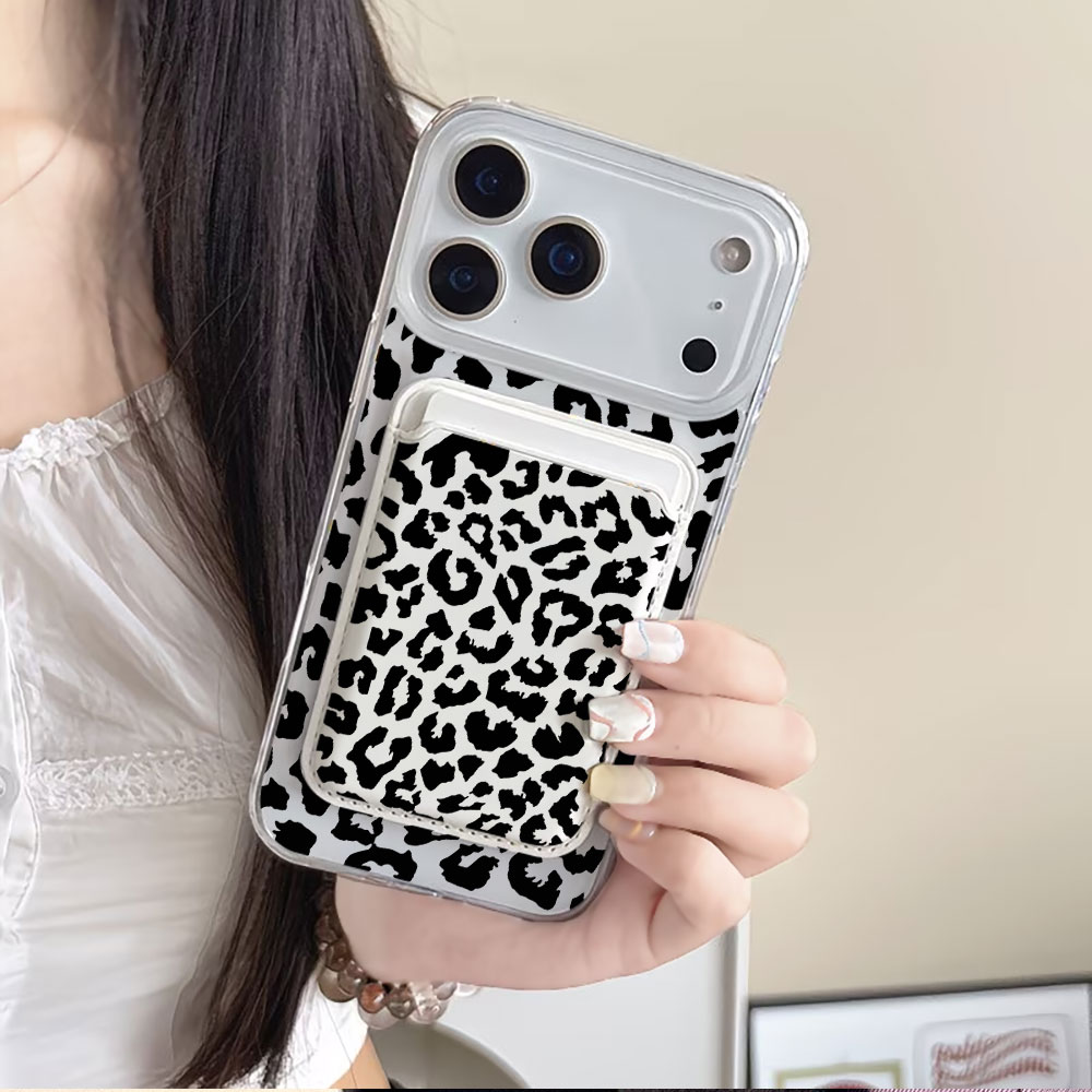 Black Leopard Print For Magsaf - огляд і ціна Phone Cases That Hold Cards