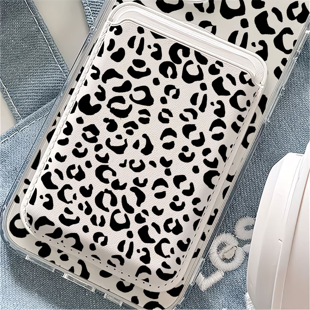 Black Leopard Print For Magsaf - огляд і ціна Phone Cases That Hold Cards