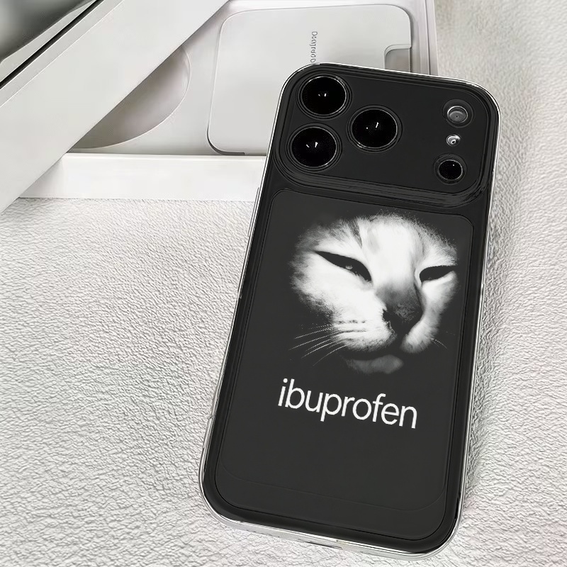 Minimalist Cat Face Art Print  - огляд і ціна Phone Cases Trendy