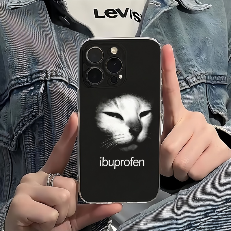 Minimalist Cat Face Art Print  - огляд і ціна Phone Cases Trendy