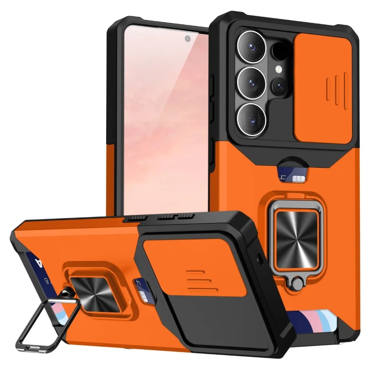 Card Slot Ring Holder Phone Ca - огляд і ціна Phone Cases That Hold Cards
