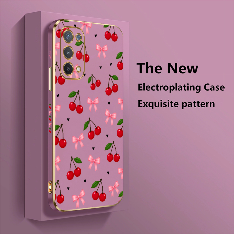 Cute Red Cherry Bow Phone Case - огляд і ціна Phone Cases Cherry