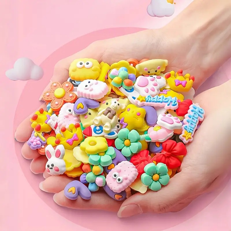 100pcs DIY Mixed Flower Animal - огляд і ціна Phone Cases Rubber