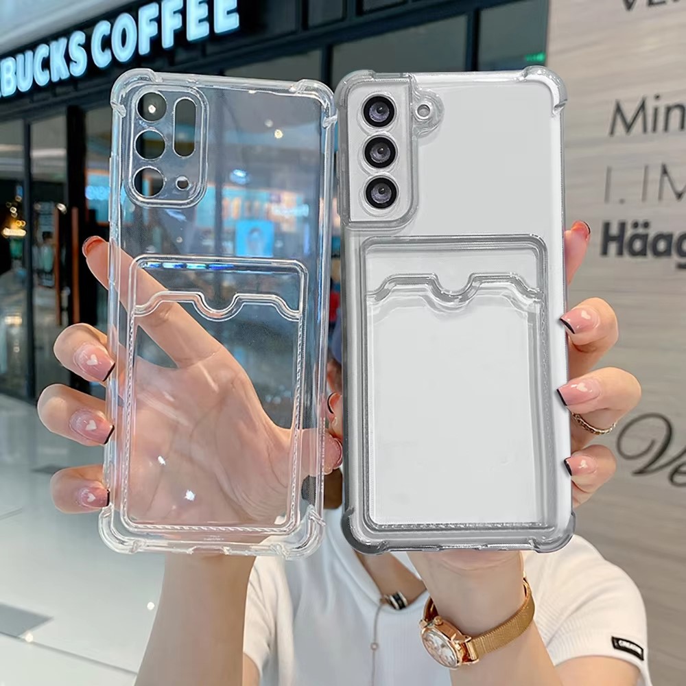 Clear Silicone Card Slot Holde - огляд і ціна Phone Cases That Hold Cards