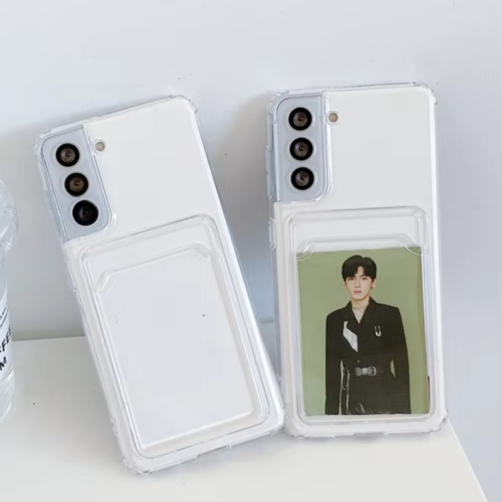 Clear Silicone Card Slot Holde - огляд і ціна Phone Cases That Hold Cards