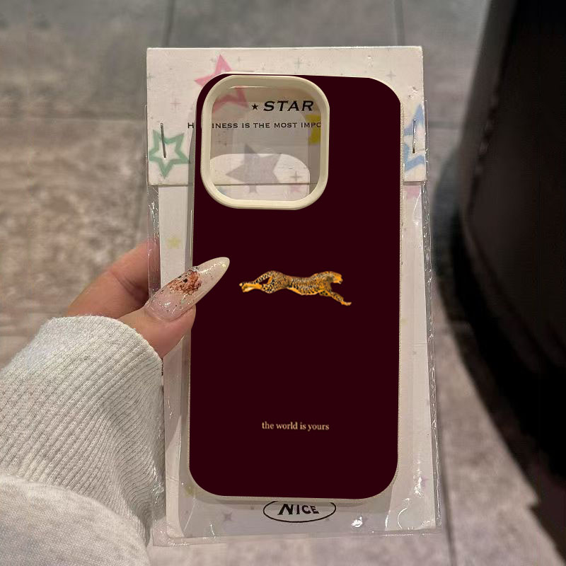 Minimalist Leopard Running Pat - огляд і ціна Phone Cases Trendy