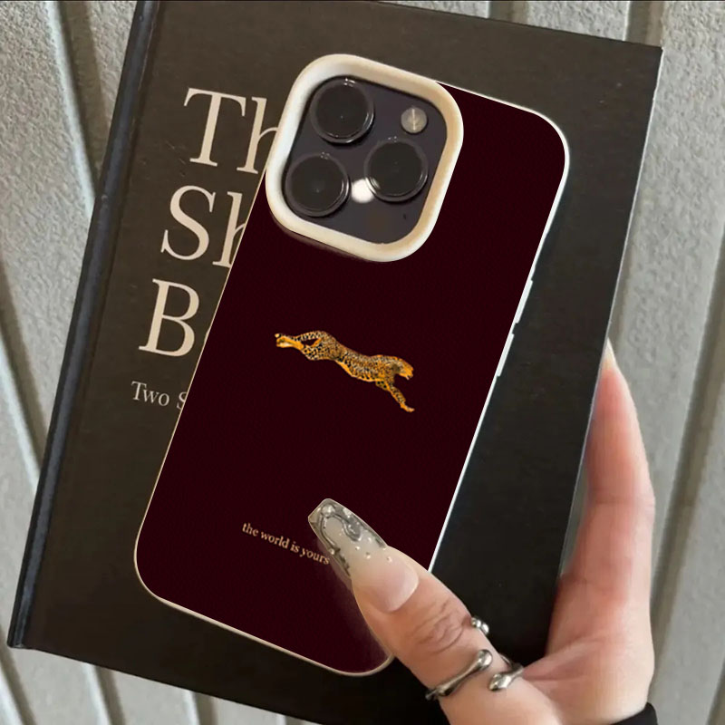 Minimalist Leopard Running Pat - огляд і ціна Phone Cases Trendy