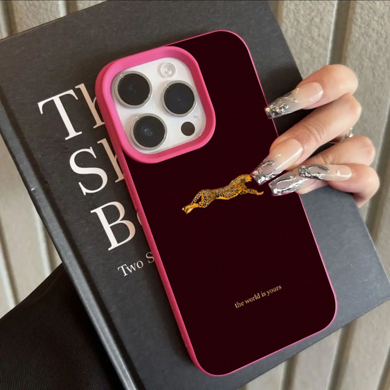 Minimalist Leopard Running Pat - огляд і ціна Phone Cases Trendy