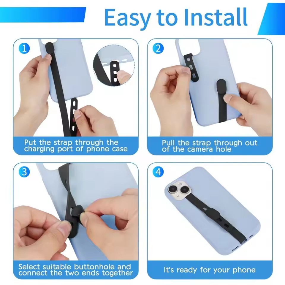 2pcs Portable SiliconePhone St - огляд і ціна Phone Cases Rubber
