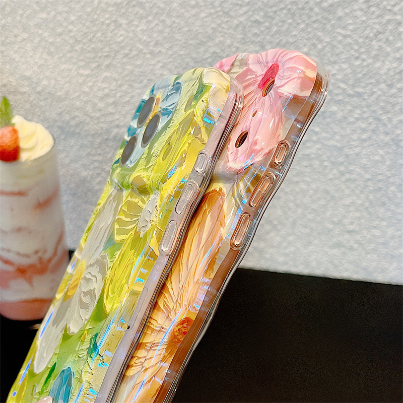 Fashion Oil Painting Flowers W - огляд і ціна Phone Cases Usa